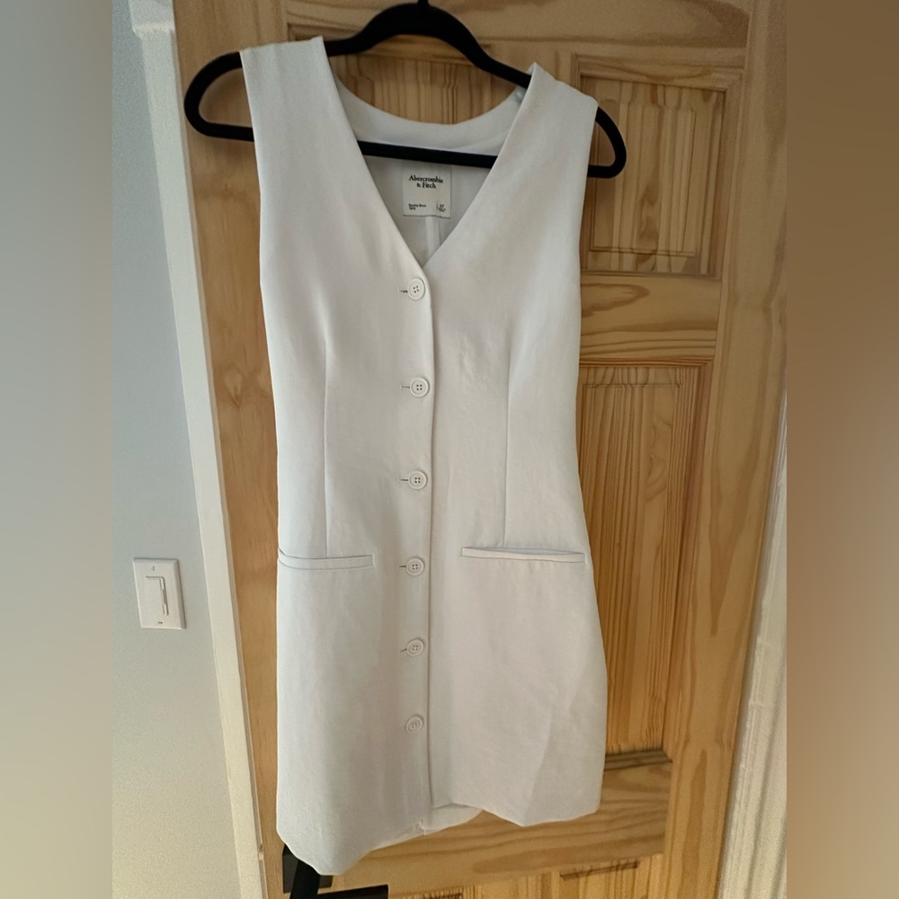 Abercrombie dress, white, nwt